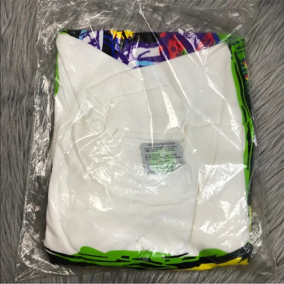 1995 Goosebumps White Skeleton Deadstock Shirt - Picture 6 of 12